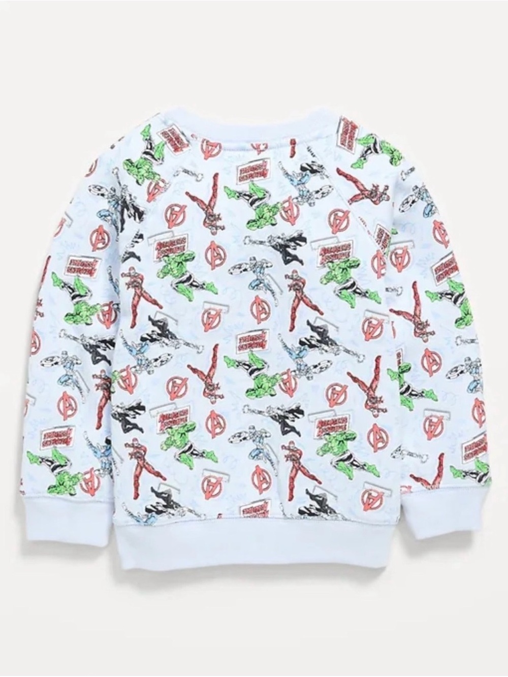 Marvel Avengers Superhero Sweatshirt Toddler Boy 3T - Picture 5 of 5